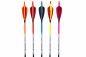 Preview: Finished arrows Shikobei Colorian Natural Feathers 4.2mm